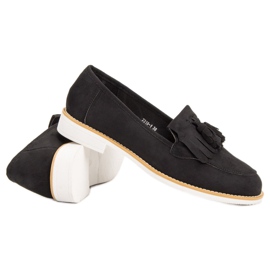 Mocassins noirs VICES le noir 1