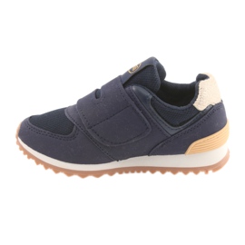 Chaussures pour enfants Befado jusqu'à 23 cm 516Y038 jaune bleu marine 2