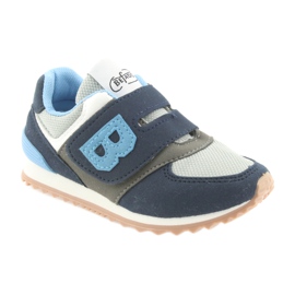 Chaussures pour enfants Befado 516Y041 gris bleu marin 1