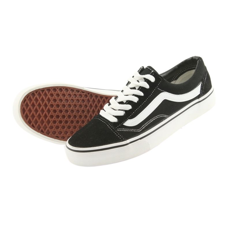 Old Skool Vans noir blanche le noir 5