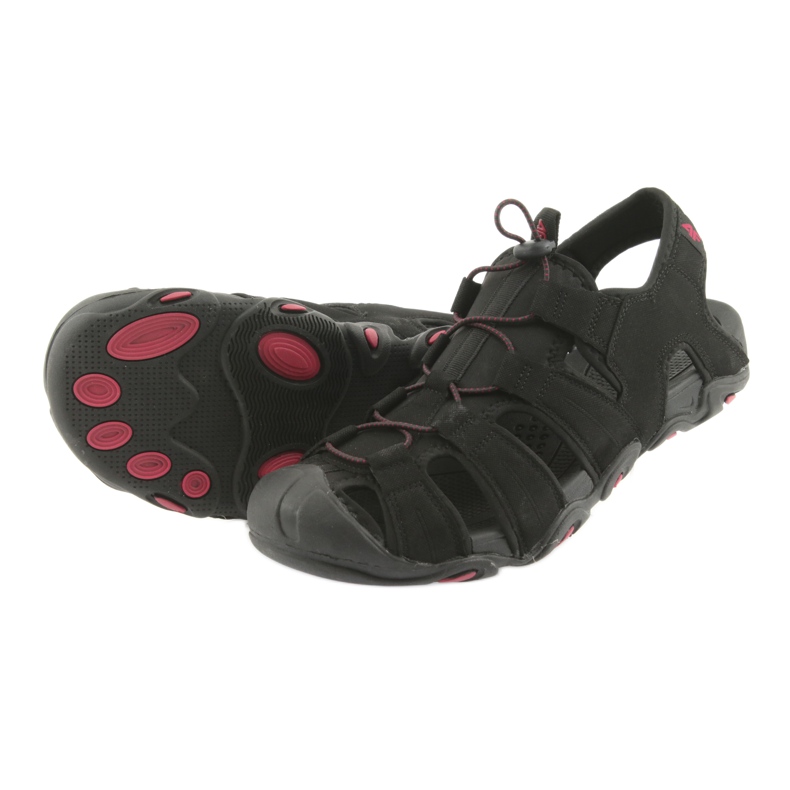 Sandales 4f M H4L18-SAM003 noir le noir 4