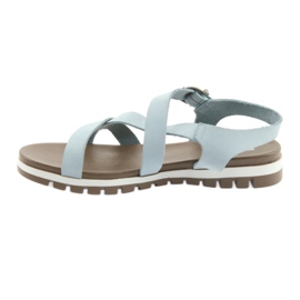 Sandales confortables Big Star bleu 2 Sandales confortables Big Star bleu 2