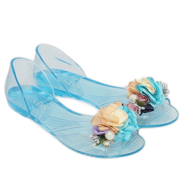 Ballerines meliski bleu 7620-PL Bleu 1