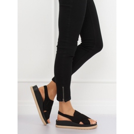 Sandales noires pour femmes G-202 Noir le noir 2