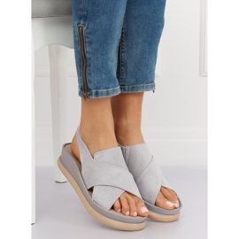 Sandales grises pour femmes G-202 Gris 2