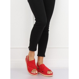 Sandales pour femmes rouges G-202 Rouge 2