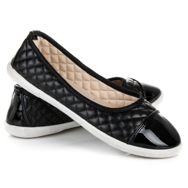 Seastar Ballerines confortables le noir 5
