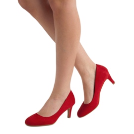 Cm Paris Escarpins rouges classiques 2