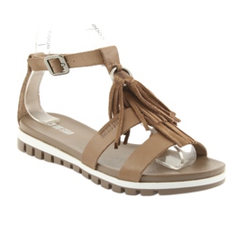Sandales Boho Big Star 274958 brun 1