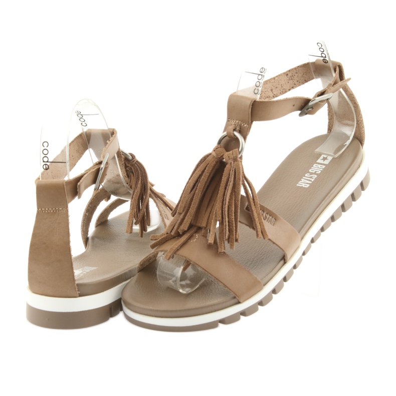 Sandales Boho Big Star 274958 brun 4
