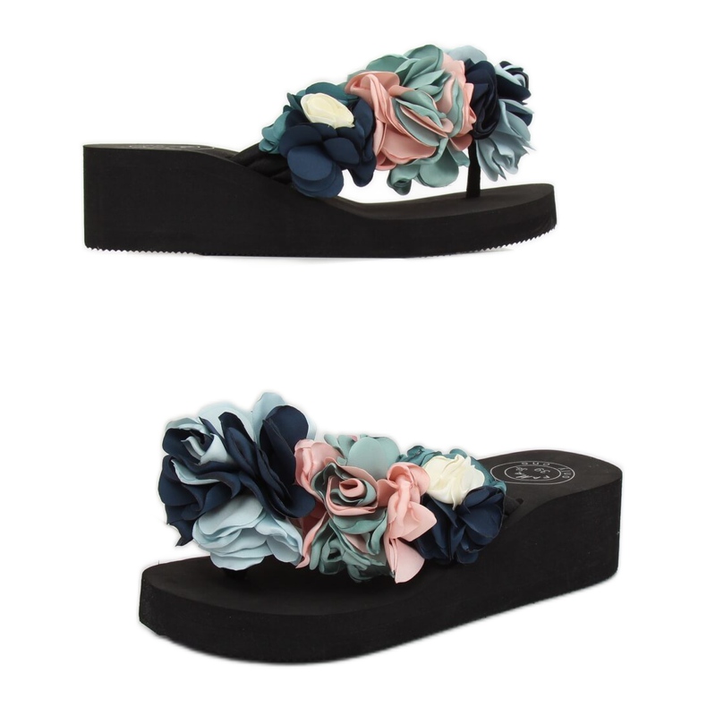 Noir FM5050 Semelles en mousse noire multicolore 1