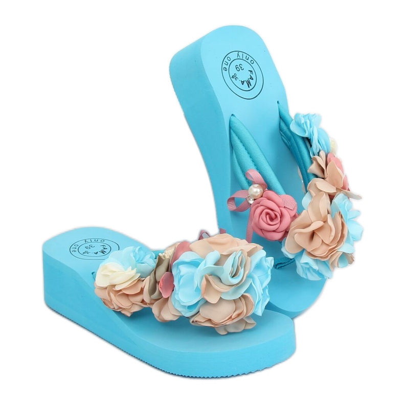 Bleu FM5050 Semelles en mousse bleues multicolore 1