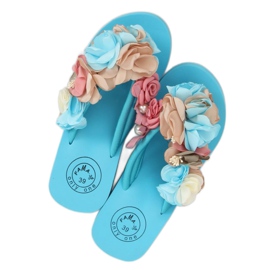 Bleu FM5050 Semelles en mousse bleues multicolore 2