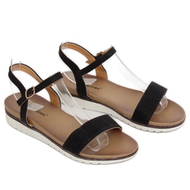 Sandales noires pour femmes S18-33 Noir le noir 2