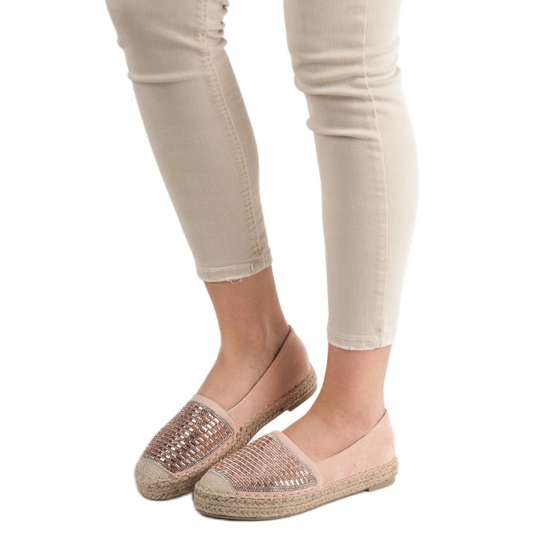 Espadrilles Avec Oxyde De Zirconium VICES rose 1