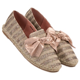 Espadrilles À Paillettes VICES rose 3