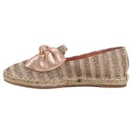 Espadrilles À Paillettes VICES rose 5