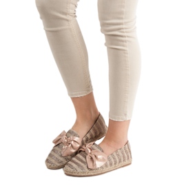 Espadrilles À Paillettes VICES rose 1