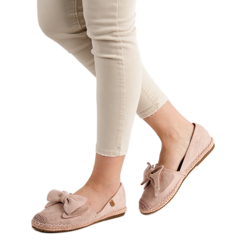 Espadrilles Avec Nœud VICES rose 1