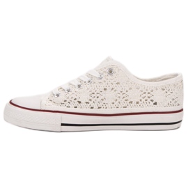 Renda Baskets en dentelle blanche 2 Renda Baskets en dentelle blanche 2