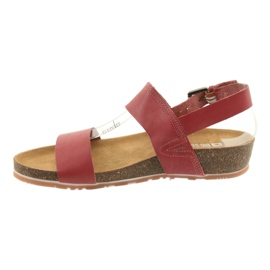 Sandales femme Big Star 274A016 rouges 2