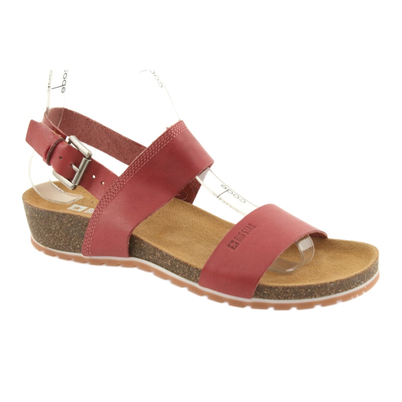 Sandales femme Big Star 274A016 rouges 1