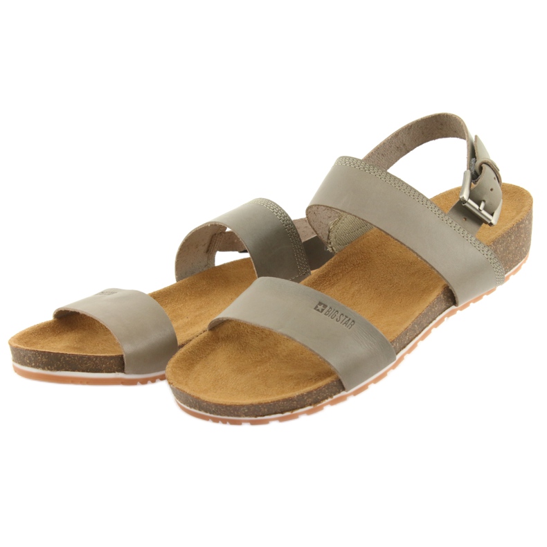Sandales pour femmes Big Star Grey 274A014 multicolore 3
