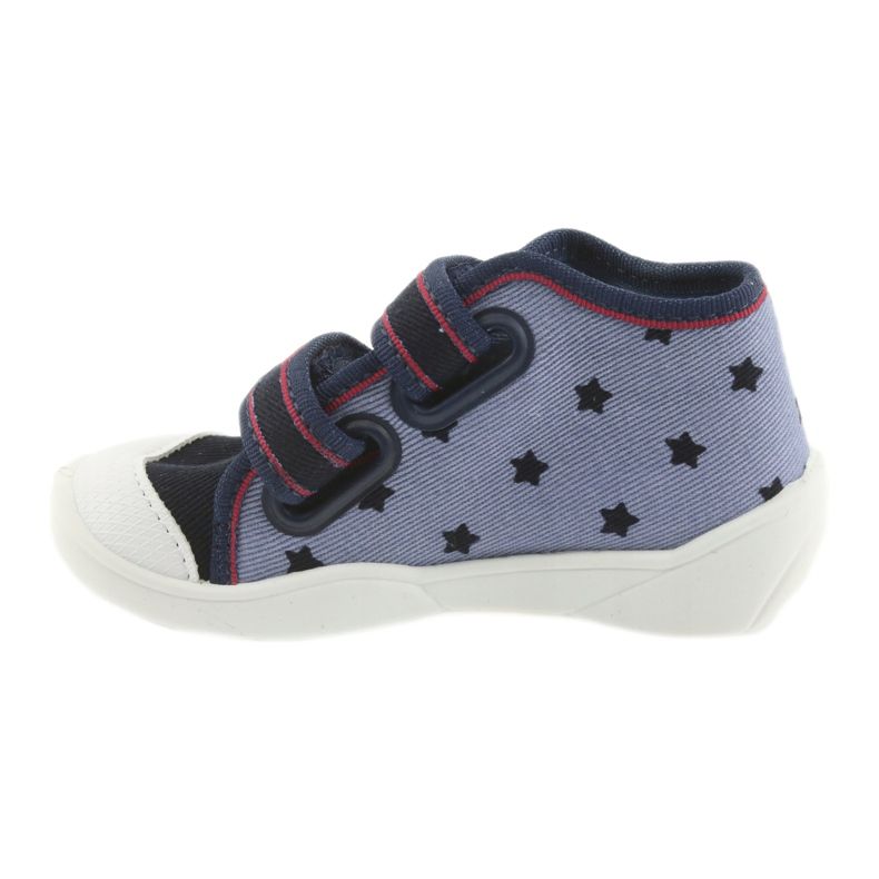 Befado baskets chaussures pour enfants 212P057 rouge bleu marine bleu 2