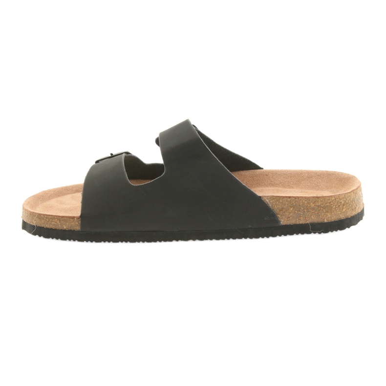 Chaussons profilés pour hommes Big Star 174605 noirs le noir 2