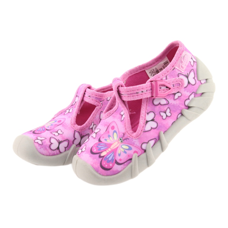 Chaussures enfant Befado 110P352 bleu rose 3