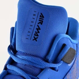 Chaussures de basket Nike Air Max Infuriate 2 Mid M AA7066-400 bleu bleu 1