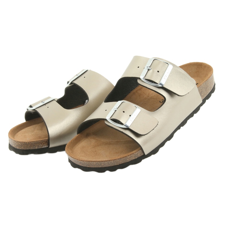 Chaussons médicaux IZZI BIOX ALEX or doré 3