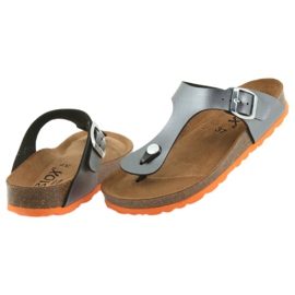 Chaussons médicaux BIOX gris 4 Chaussons médicaux BIOX gris 4