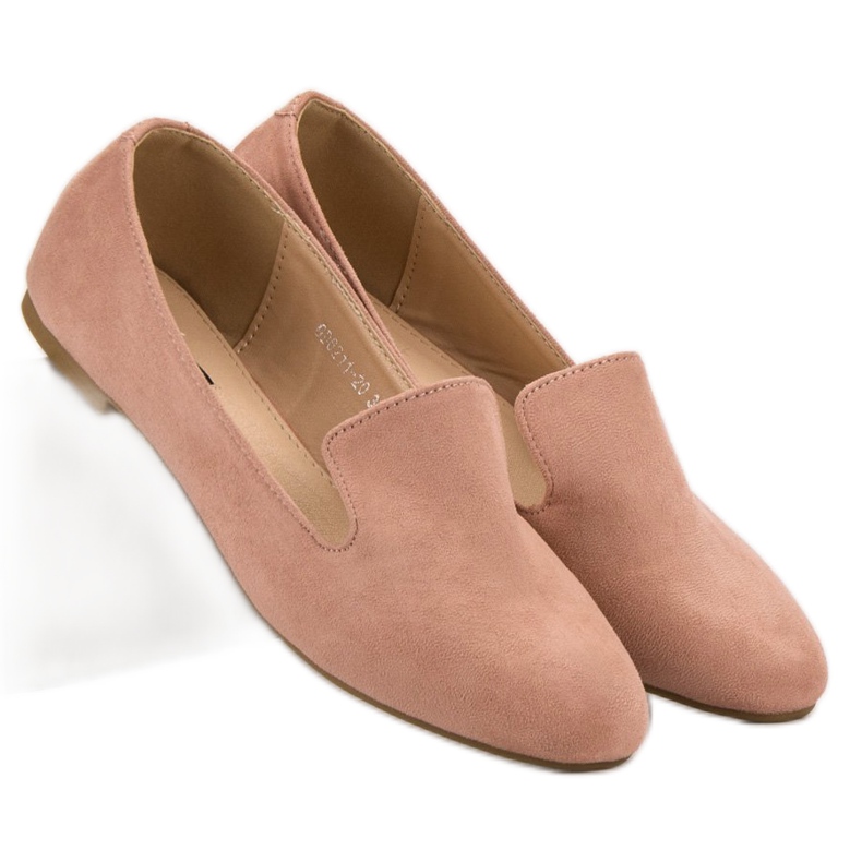 Lily Shoes Seigneurs du daim rose 2