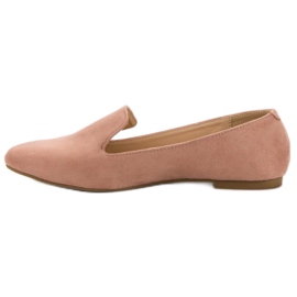 Lily Shoes Seigneurs du daim rose 4