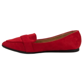 Ch. Creation Mocassins élégants rouge 4