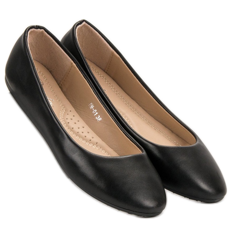 Renda Ballerines classiques le noir 2