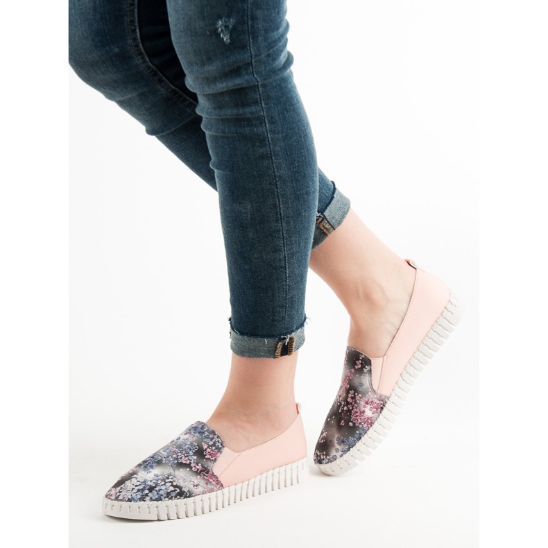 Vices Slipons Avec Motif multicolore rose 2