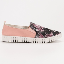 Vices Slipons Avec Motif multicolore rose 3