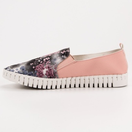 Vices Slipons Avec Motif multicolore rose 5