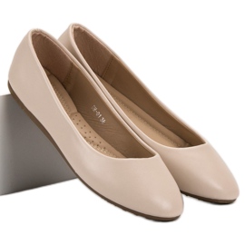 Renda Ballerines classiques beige 4