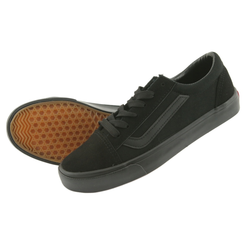 Baskets à lacets Atletico 18081, noires le noir 5