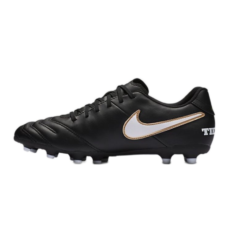 Chaussures de football Nike Tiempo Rio Iii Fg M 819233-010 le noir le noir 2