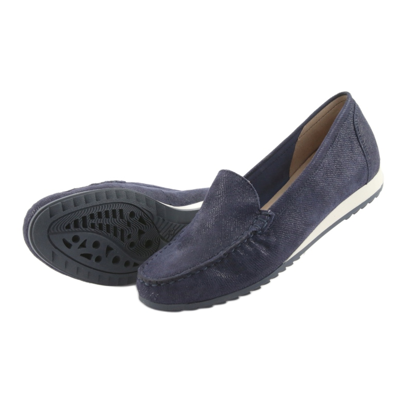 Mocassins Caprice 24211 bleu 5