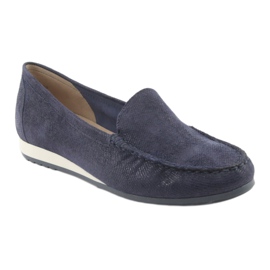 Mocassins Caprice 24211 bleu 1