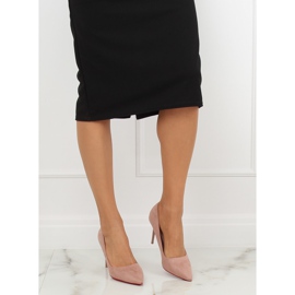 Escarpins sur une épingle rose E22369 Rose 1