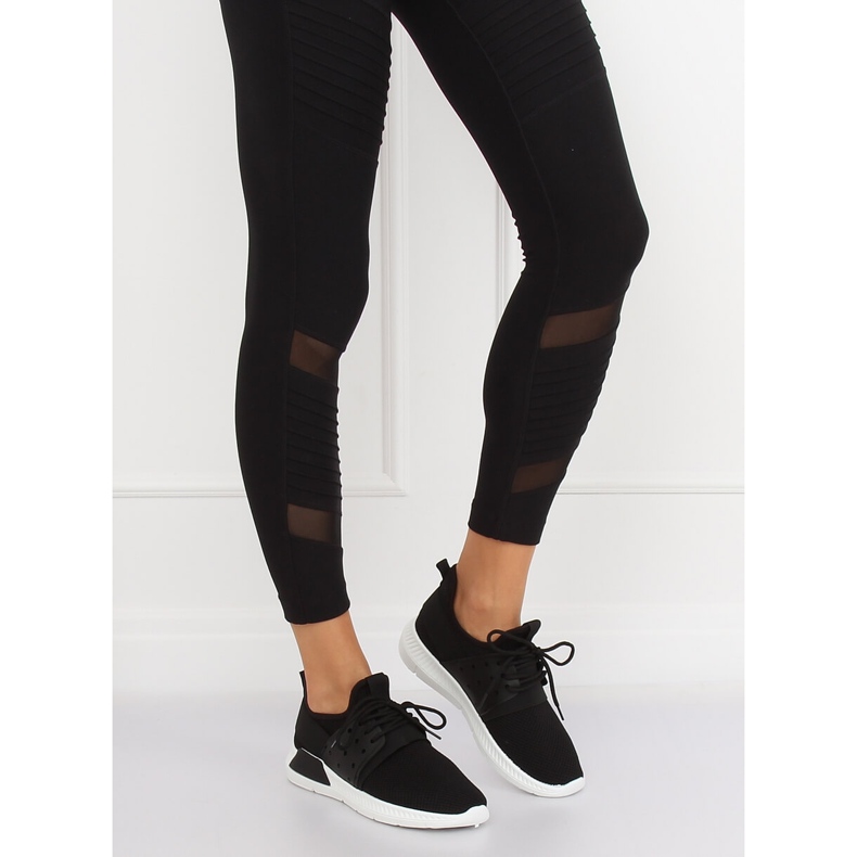 Chaussures de sport noires 7781-Y Noir le noir 1