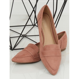 Ballerines pointues roses 302 Rose 1