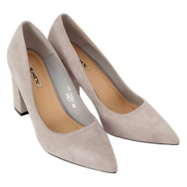 Escarpins sur le poteau gris GH11531 Gris 1
