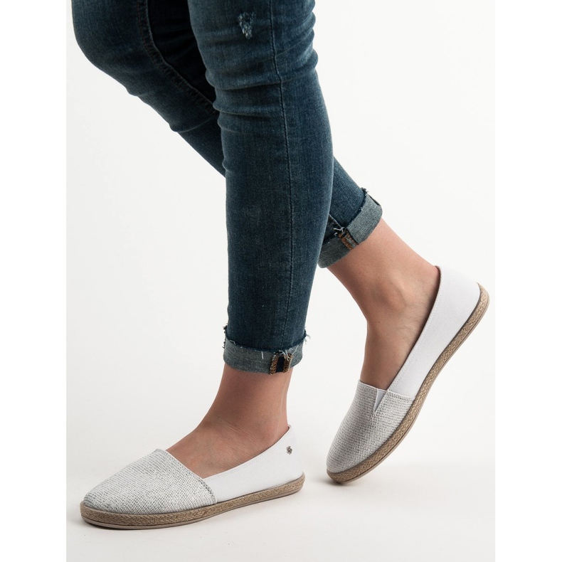 Slipons VICES blancs blanche 2